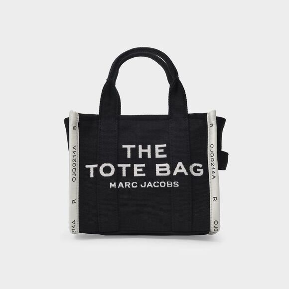 Marc Jacobs Handbags - The Small Tote Bag in Black Canvas